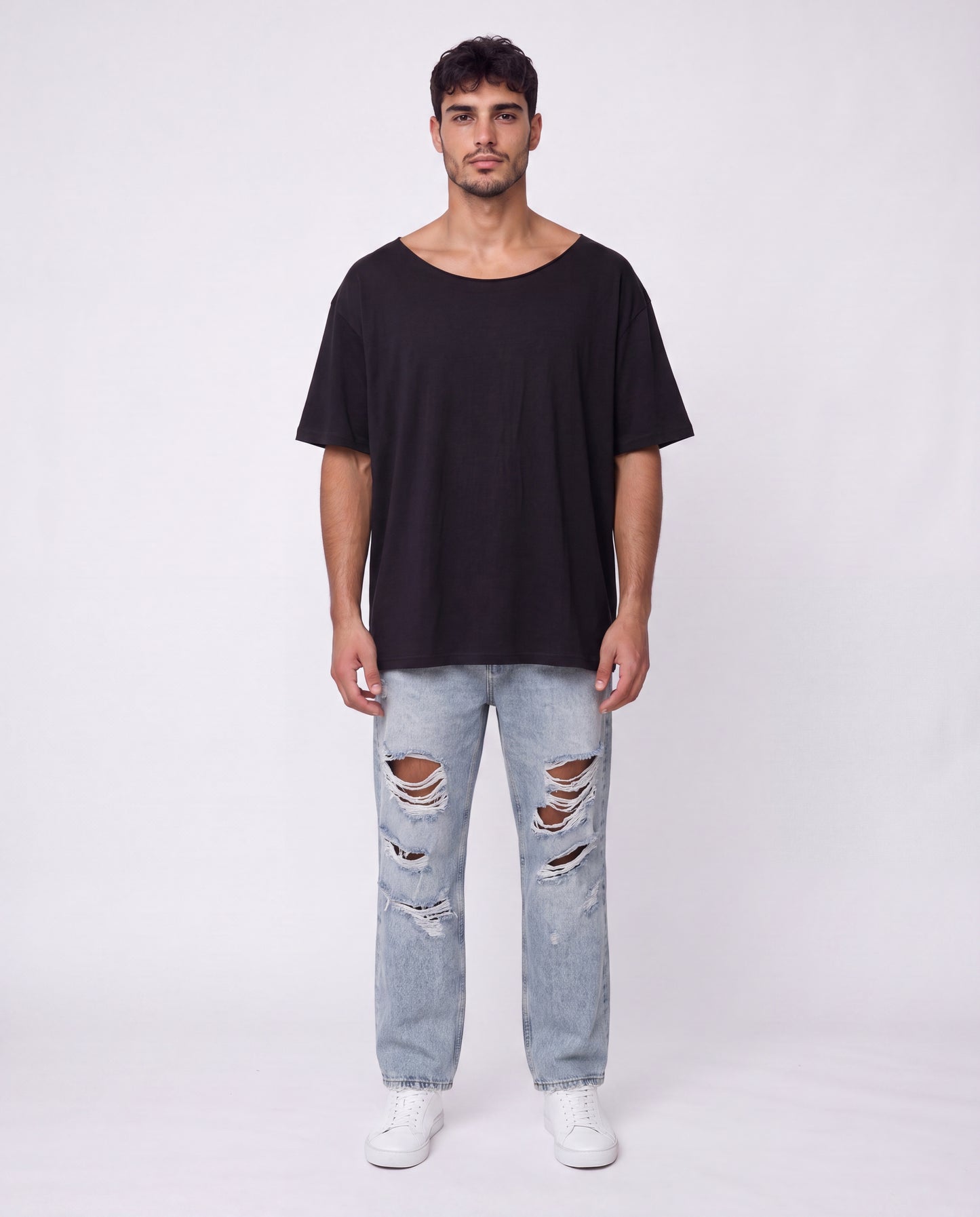 T-shirt- Oversize Lior Black