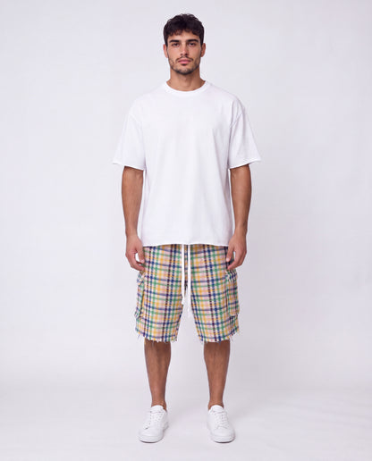 Short - Plaid Rainbow