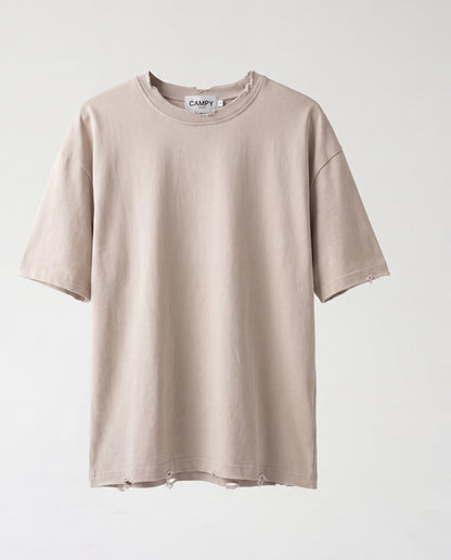T-shirt Liam's linen rips Beige Pro