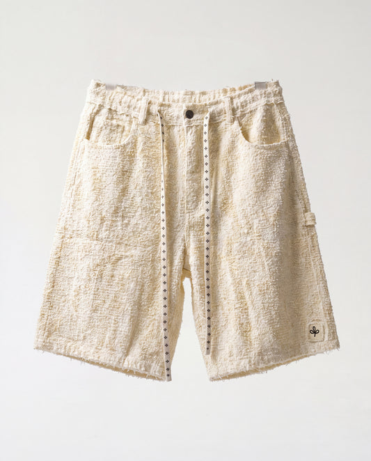Short - Jeans Pastel Yellow