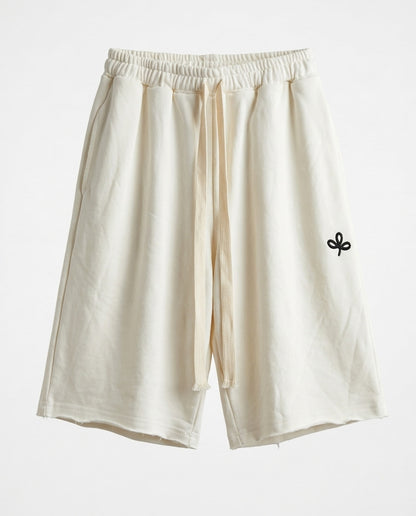 Short - Raw Edge White