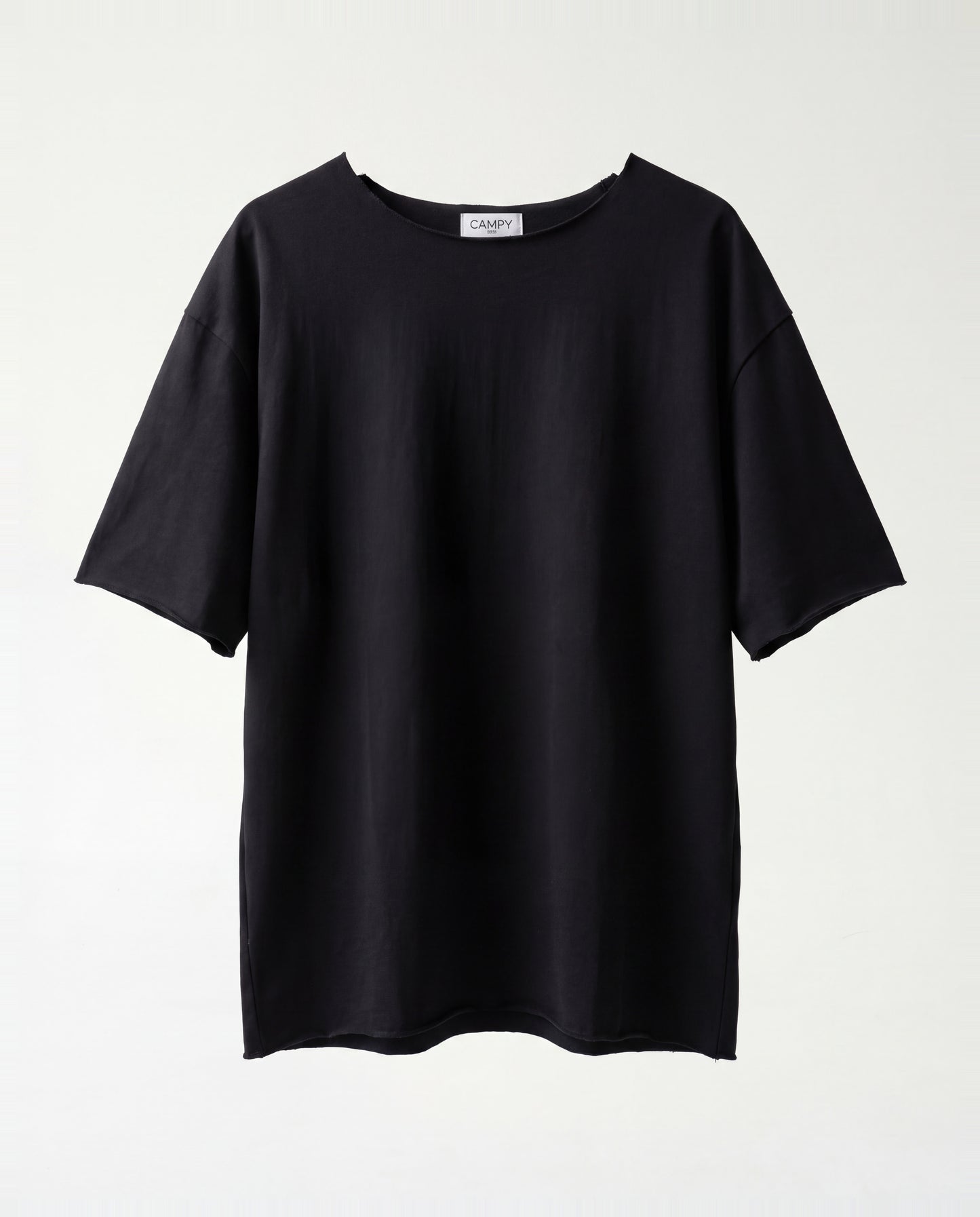 T-shirt- Oversize French teri Black
