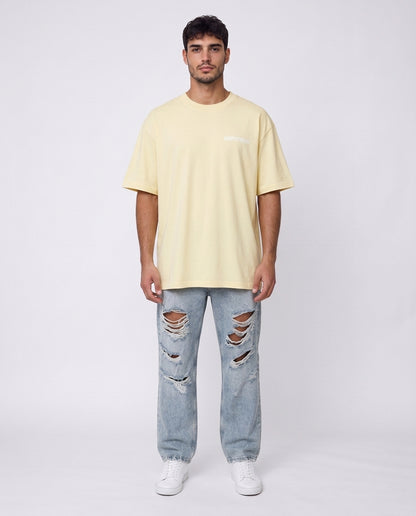 T-shirt- Oversize Stero Yellow