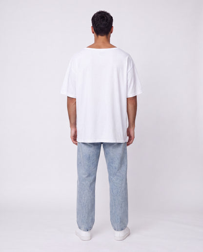 T-shirt- Oversize Lior White