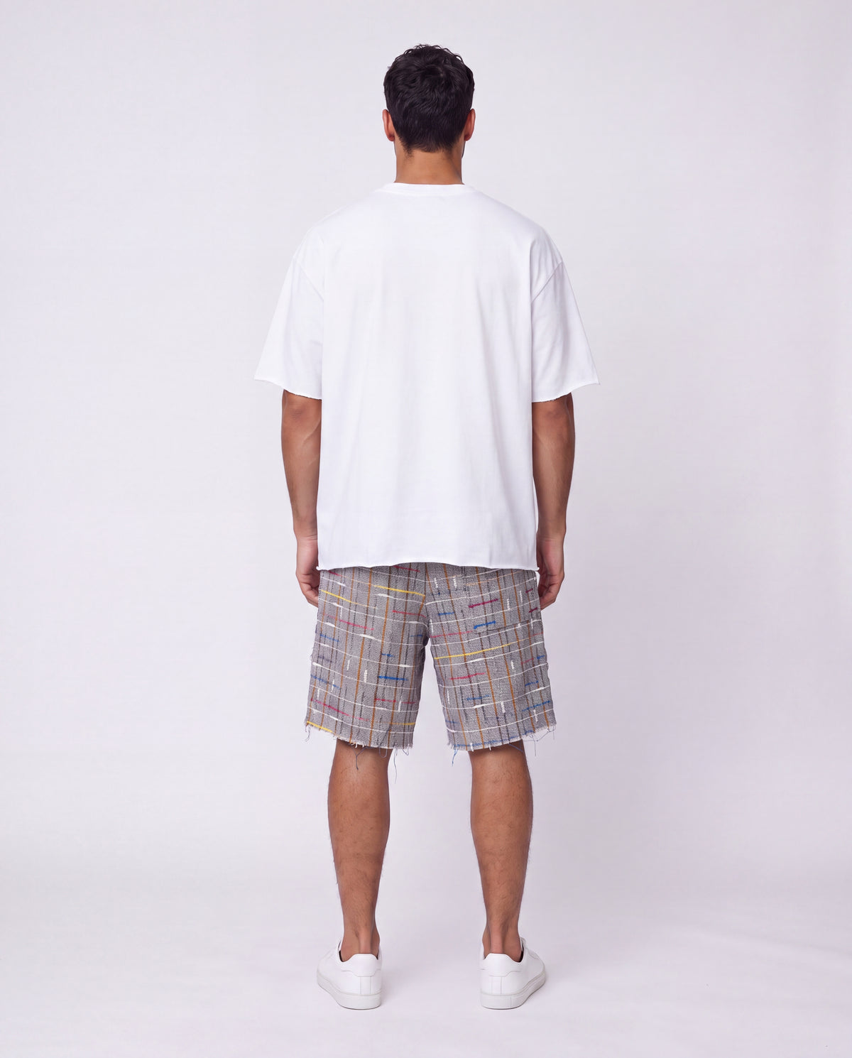 Short - Plaid Gray