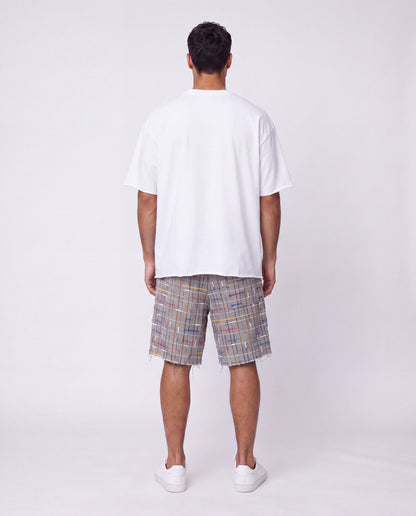 Short - Plaid Gray