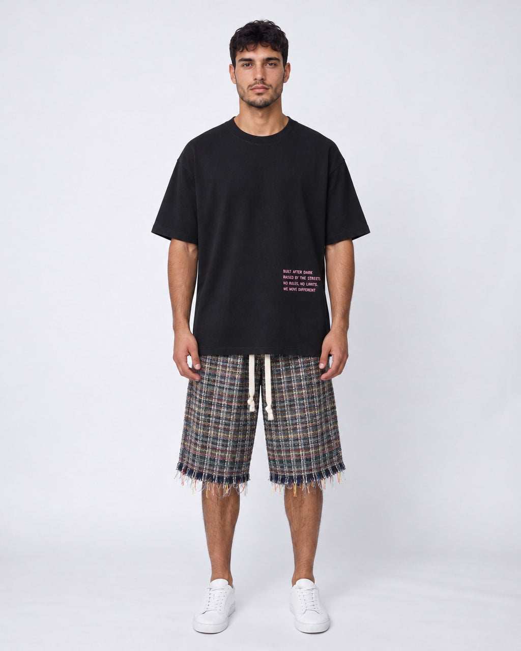 Short - Plaid Rainbow