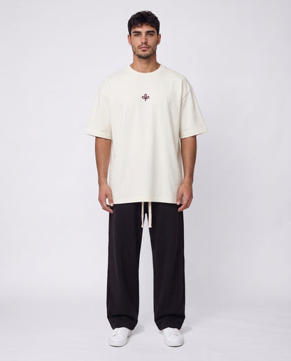 T-shirt FUCK NORMAL Bordo