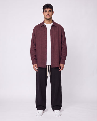 Shirt Oversize- FO Bordo
