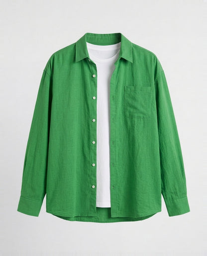 Shirt- Ora Green