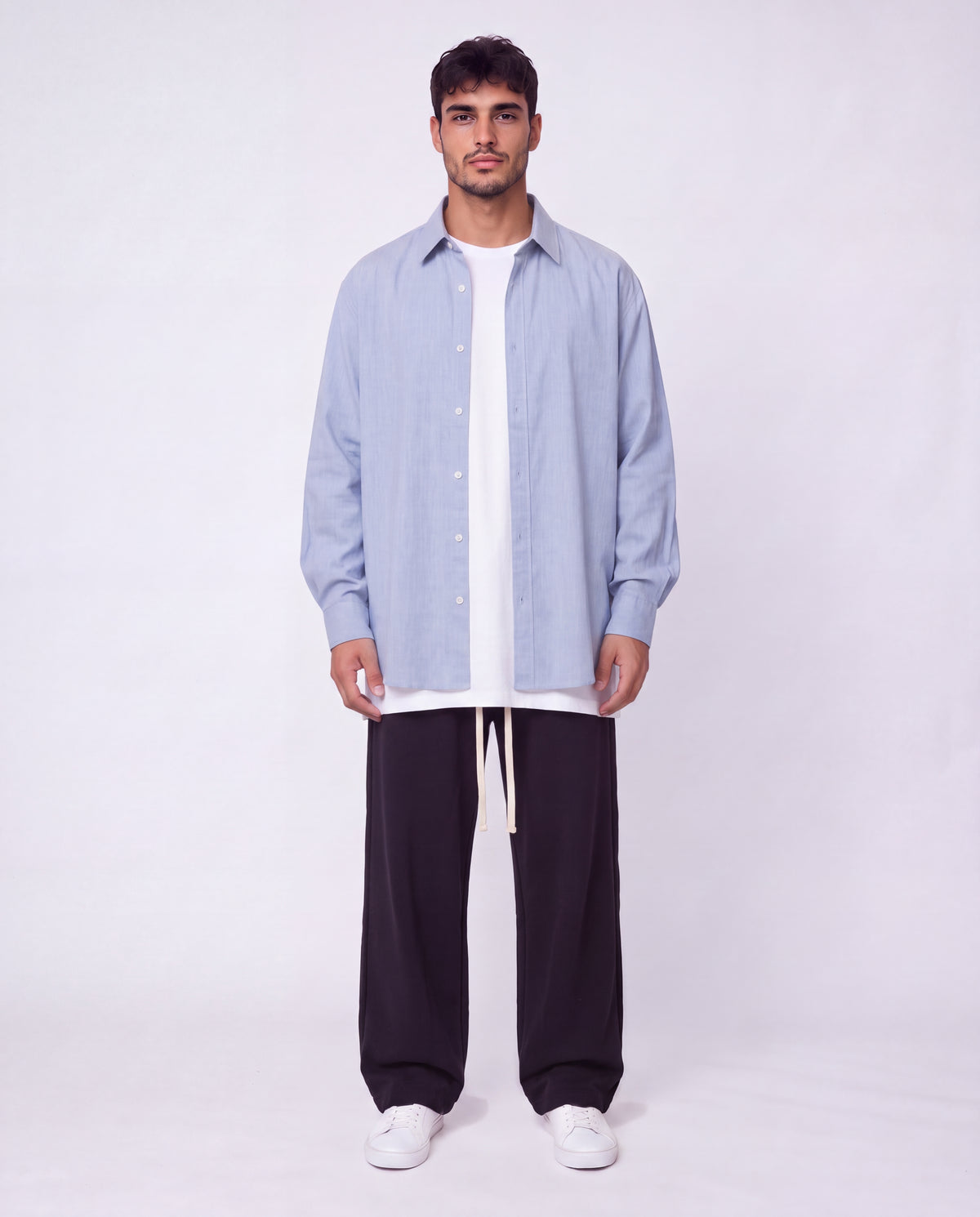 Shirt Oversize- FO Blue