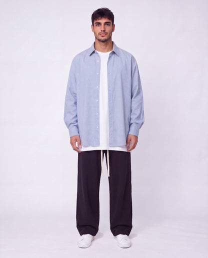 Shirt Oversize- FO Blue