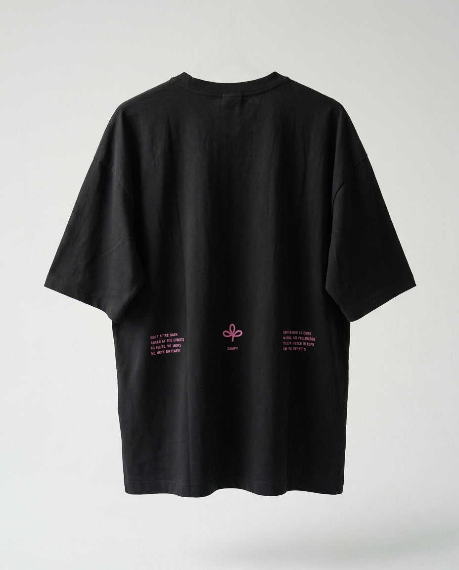 T-shirt- Oversize Street Back B&P