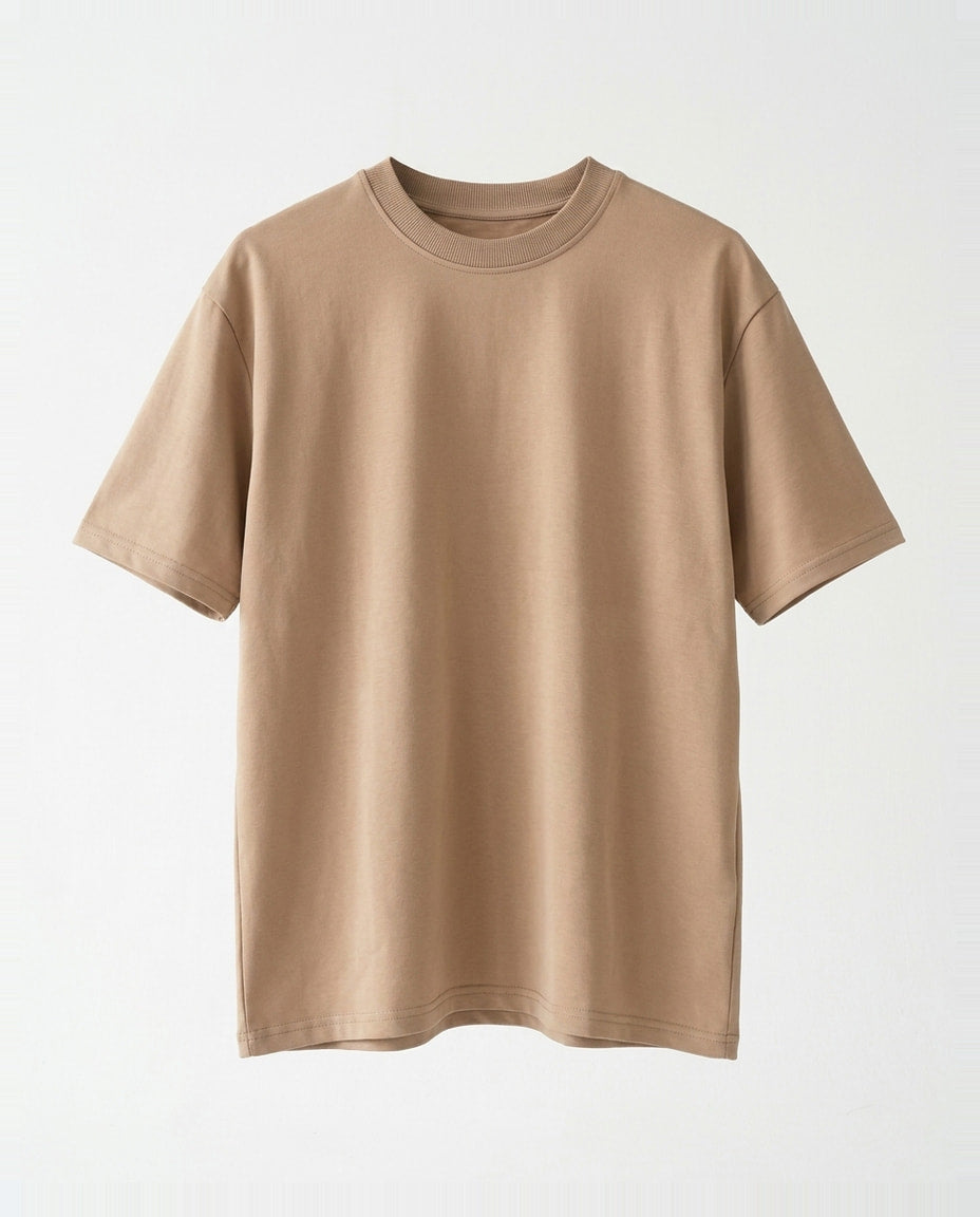 T-shirt- Campy Plain Brown