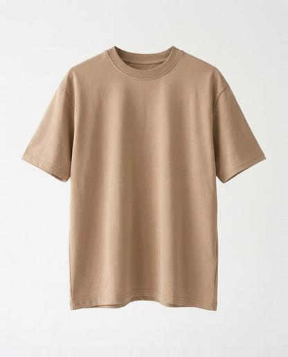 T-shirt- Campy Plain Brown