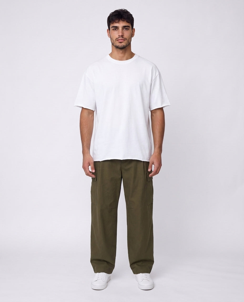 Pants- Cargo Ballon Green