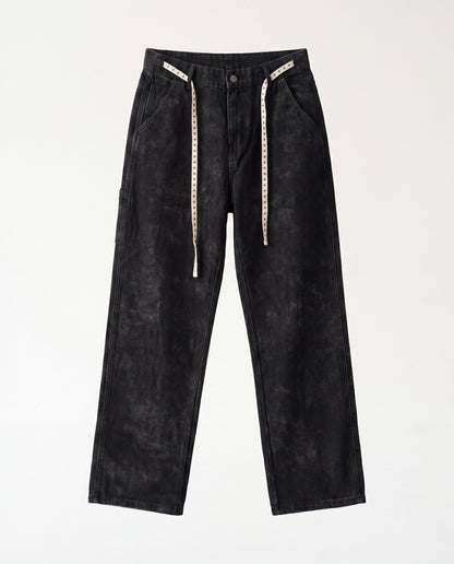Jeans -  Baggy Faded B