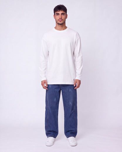 Jeans- Oversize Casual Blue