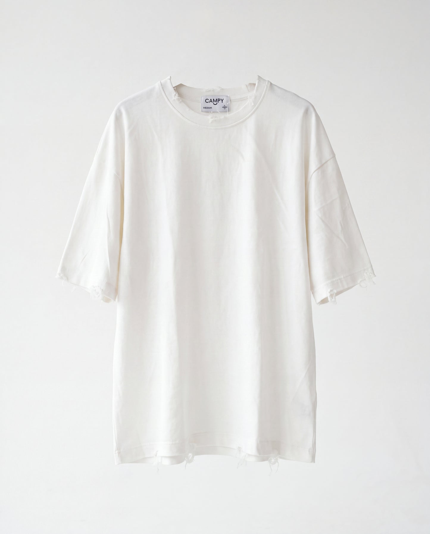 T-shirt Liam's linen rips White Pro
