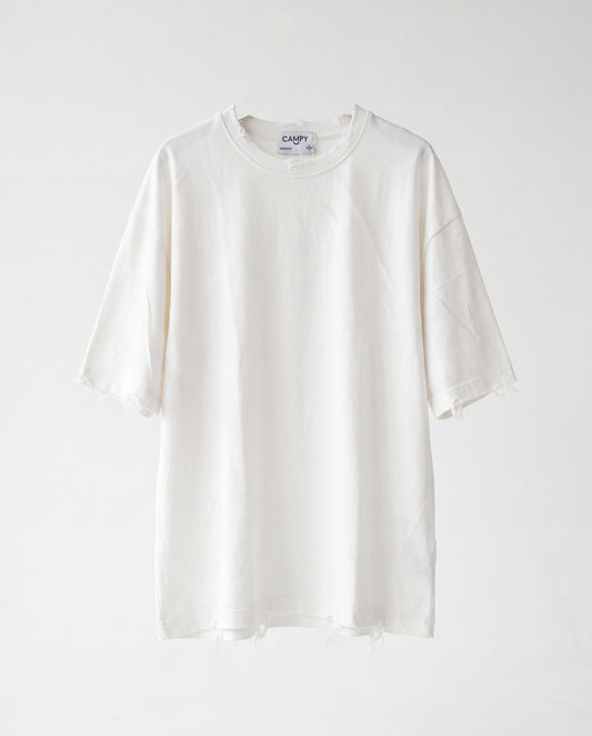 T-shirt Liam's linen rips White Pro