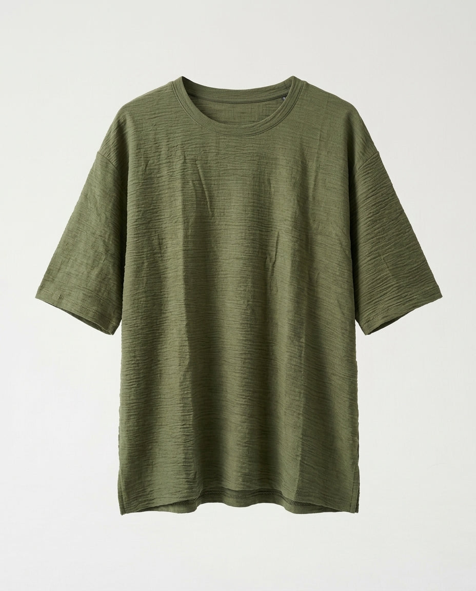 T-shirt- Campy Plain Green