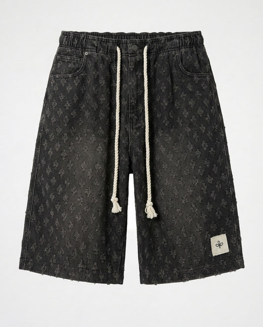 Short - Black Jeans Plusim