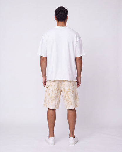 Short - Jeans Pastel Yellow