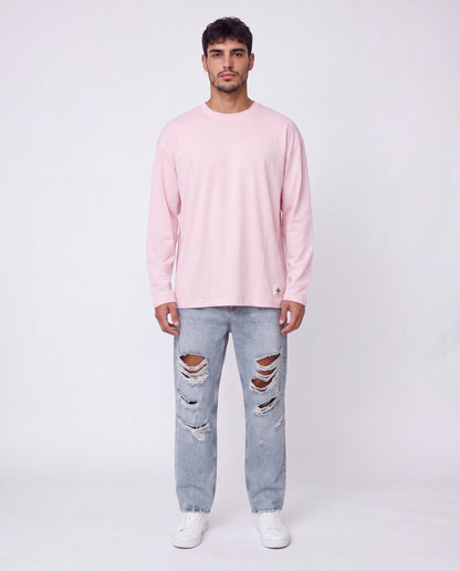 Long shirt- Romi Pink