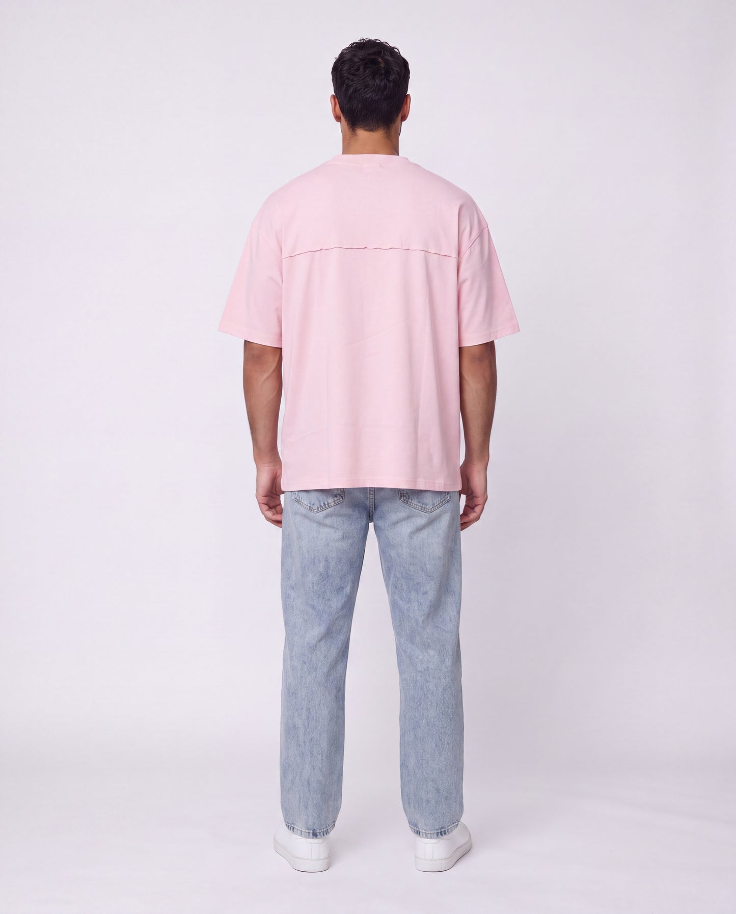 T-shirt- Oversize Flok Pink