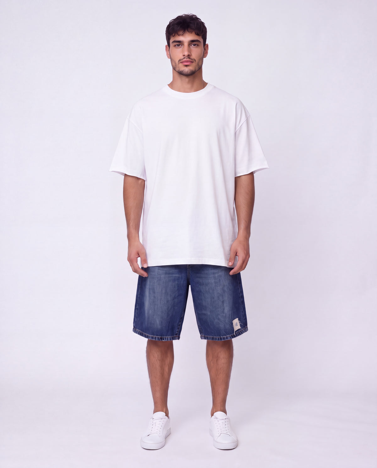 Short- Jeans Dark Blue
