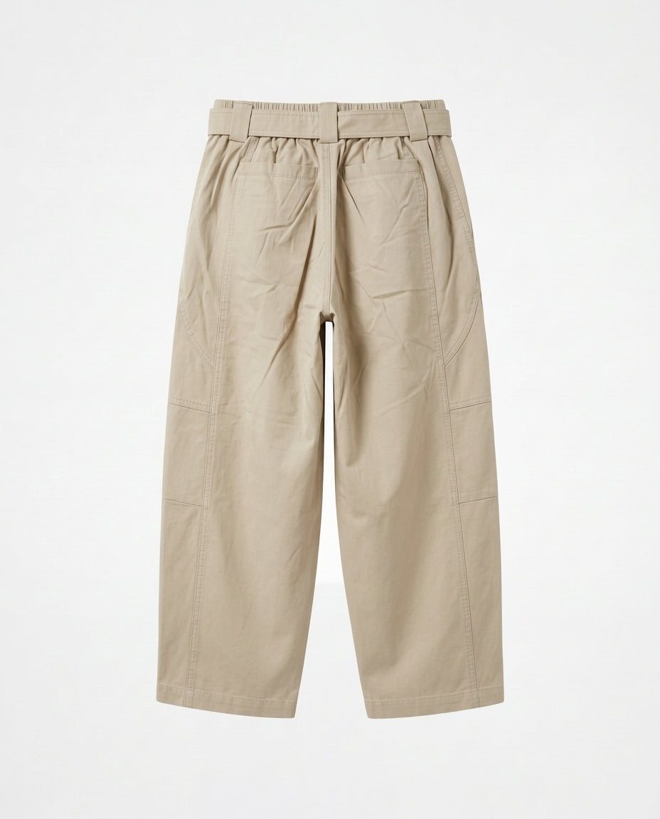 Pants- Cargo Ballon Beige