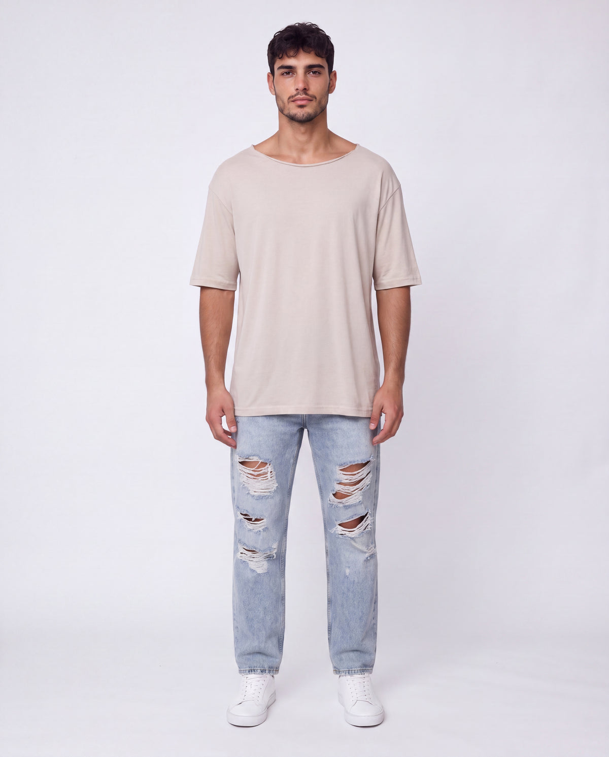 T-shirt- Oversize Lior Beige