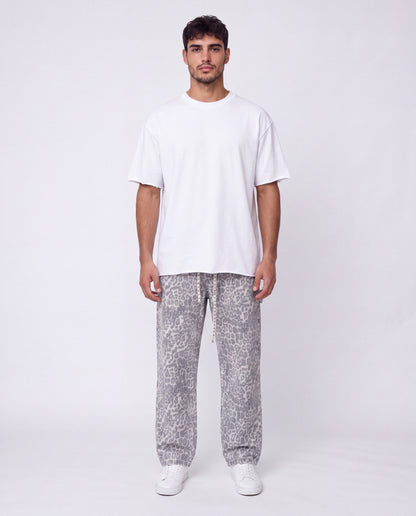 Jeans -  Baggy Leopard