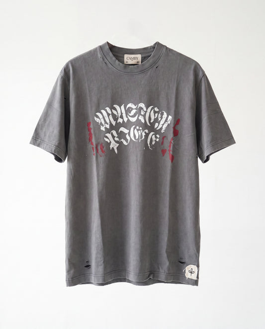 T-shirt- Oversize BO Gray