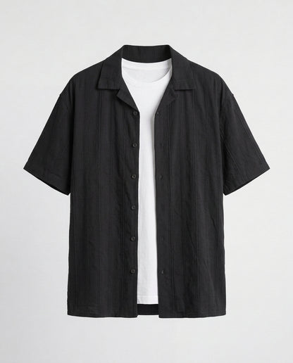 Shirt- Stripes Black