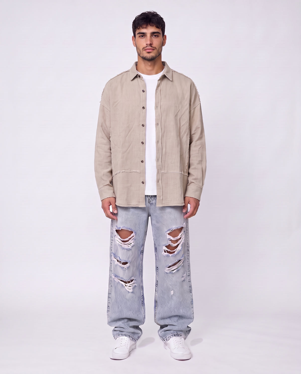 Shirt- OR Beige