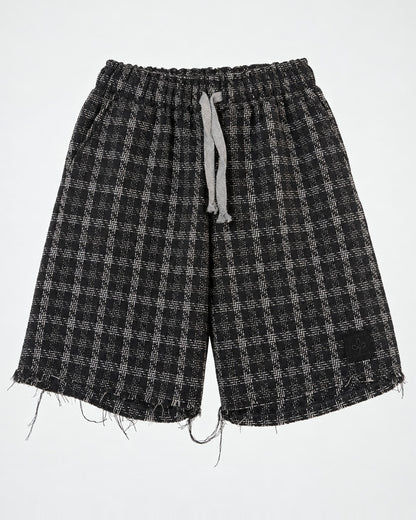 Short - Plaid B&W