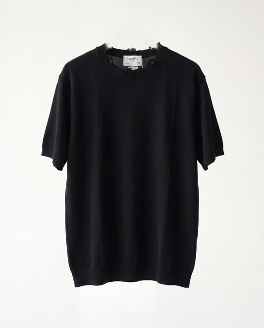 T-shirt Liam's linen rips Black Pro
