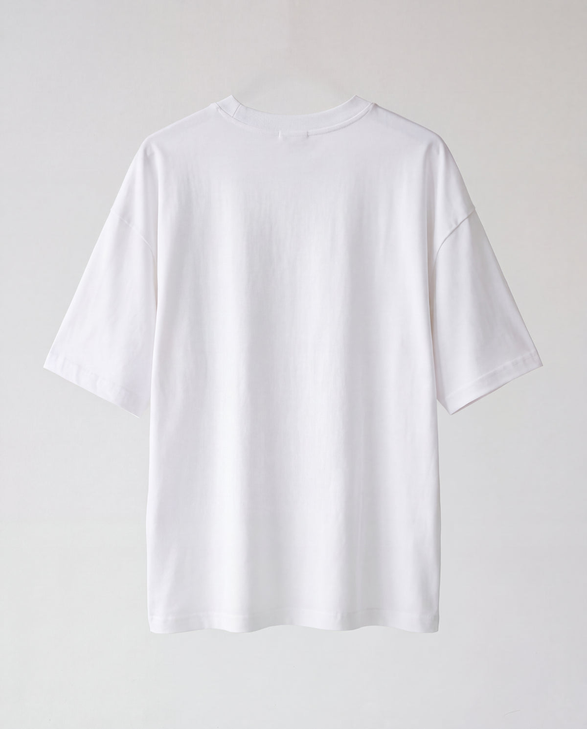 T-shirt- Oversize Wash Patch White