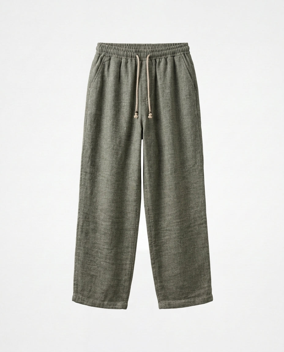 PANTS- Straight Green