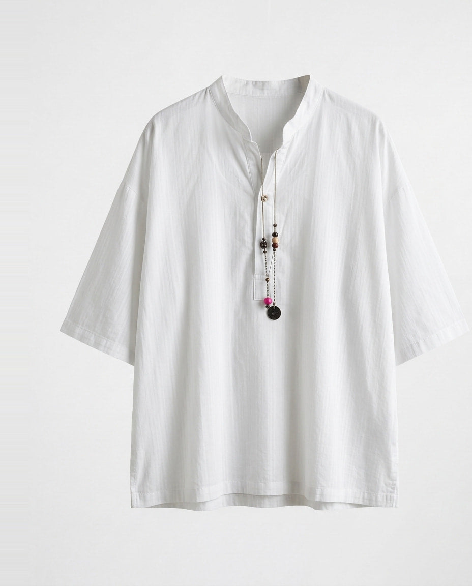 Shirt- Charm White