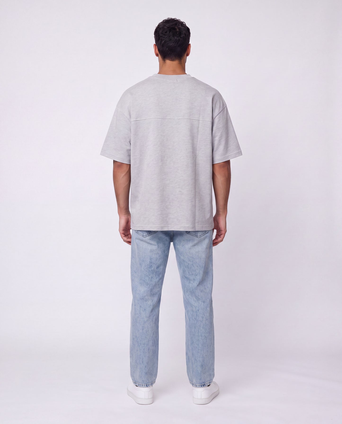 T-shirt- Oversize Flok Gray