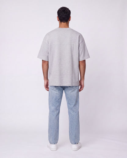 T-shirt- Oversize Flok Gray