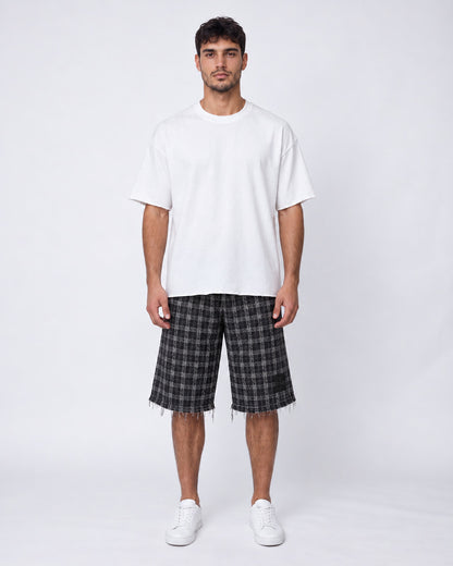 Short - Plaid B&W