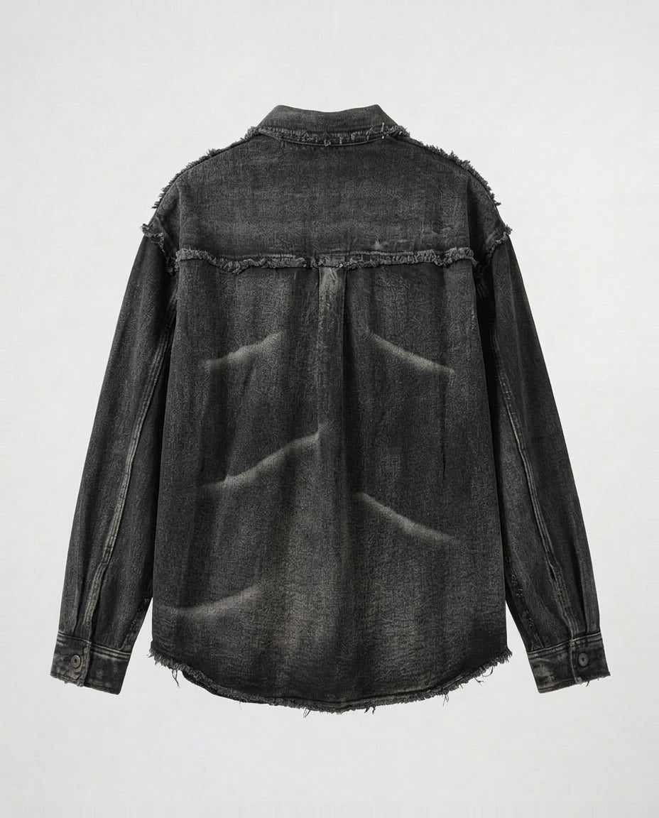 Jacket- Oversize Bary Black