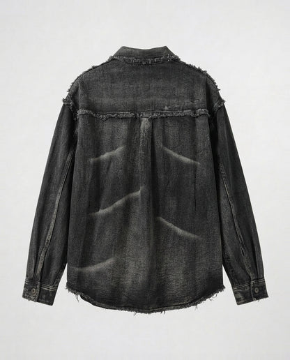 Jacket- Oversize Bary Black