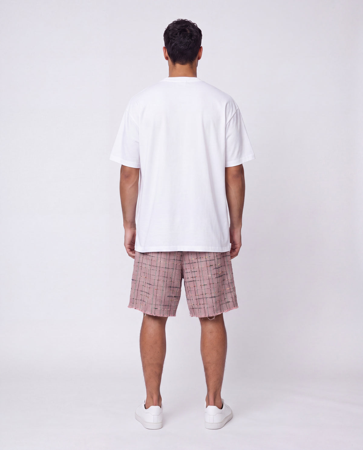 Short - Plaid Peach