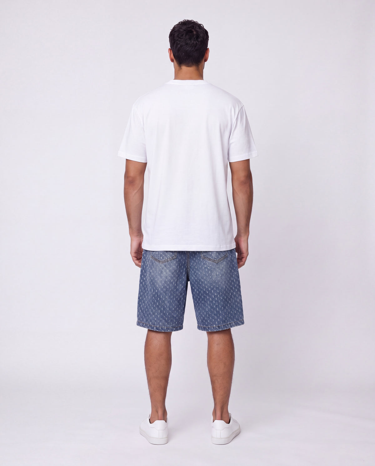 Short - Blue Lines Jeans Plusim