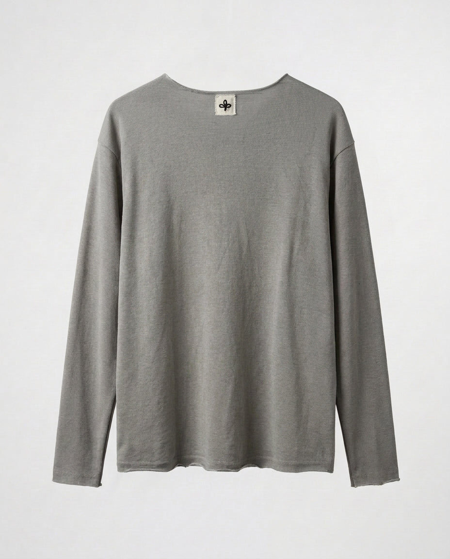 Long shirt- Liam Open Gray