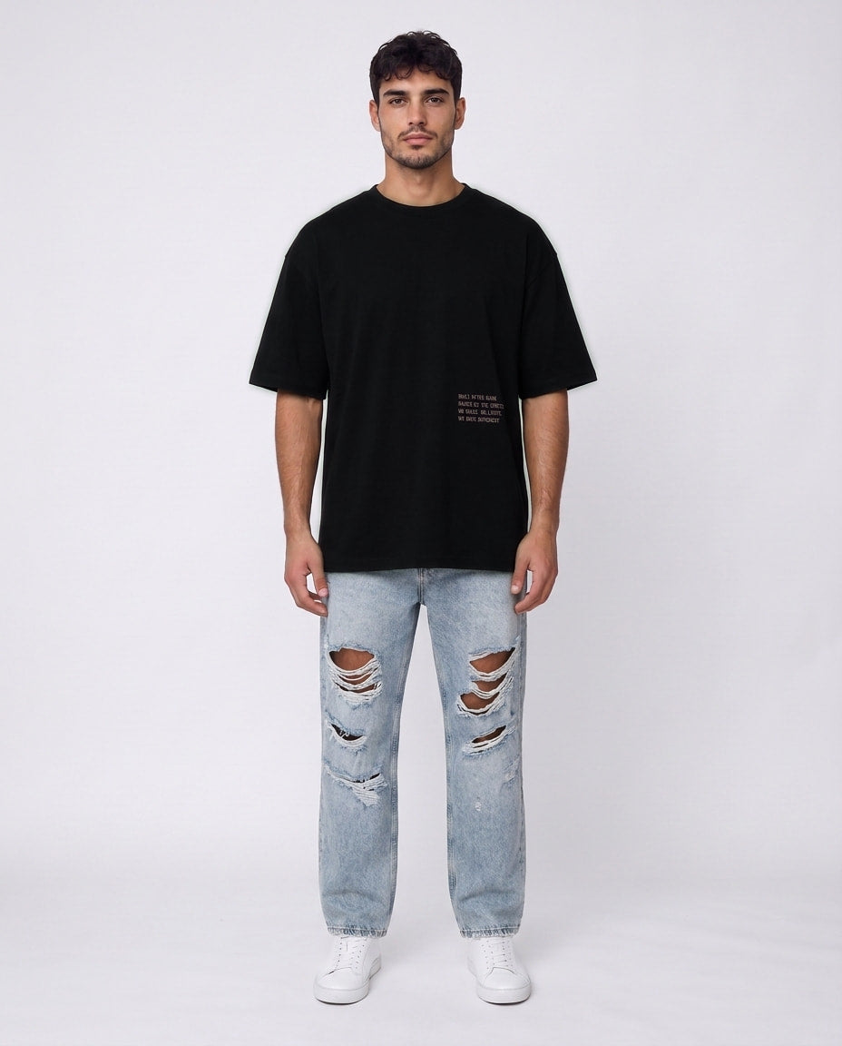 T-shirt- Oversize Street Back B&P